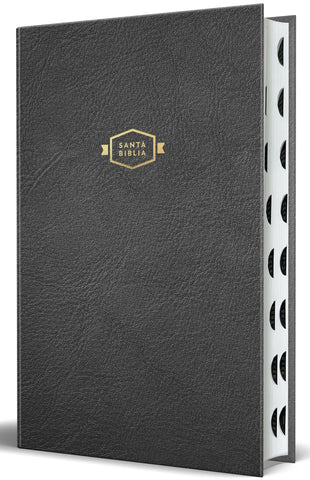 Image of Biblia RVR 1960 para Regalos y Premios Tapa Dura Negra Índice