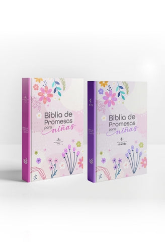 Image of Biblia RVR 1960 de Promesas para Niñas Tapa Dura