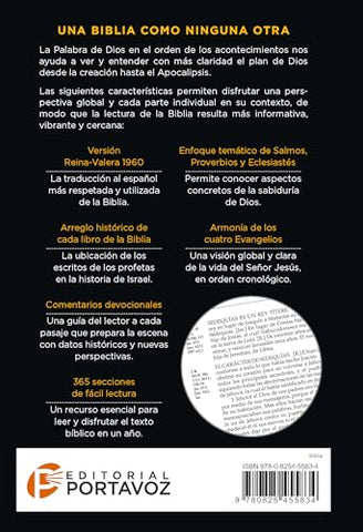 Image of Biblia RVR 1960 en Orden Cronológico Tapa Dura