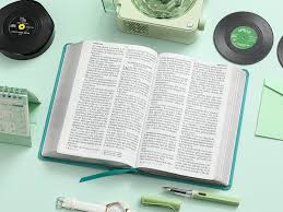 Image of Biblia RVR 1960 Letra Gigante Turquesa Símil Piel