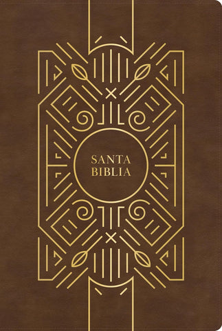 Image of Biblia RVR 1960 de Estudio de Credos y Confesiones Café Símil Piel con Índice