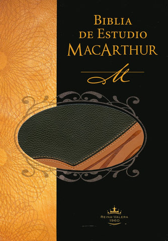 Image of Biblia RVR 1960 de Estudio MacArthur Piel Duotono