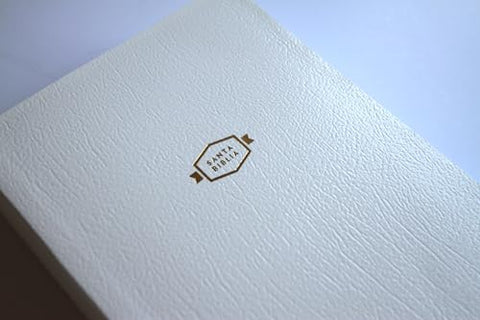 Image of Biblia RVR 1960 para Regalos y Premios Blanca Símil Piel