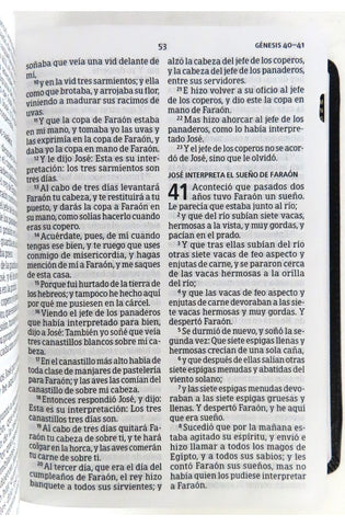 Image of Biblia RVR 1960 Letra Grande Tamaño Manual Piel Fabricada Negra con Índice