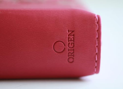 Image of Biblia RVR 1960 Letra Gigante Tamaño Manual Símil Piel Rosada Cierre Índice