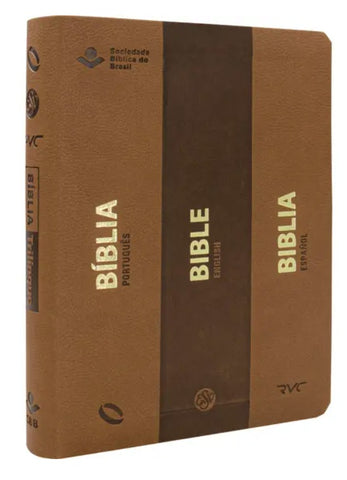 Image of BÃBLIA NAA ESV RVC TRILÃNGUE