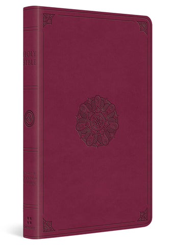 Image of ESV PREMIUM GIFT BIBLE (TRUTONE RASPBERRY, EMBLEM DESIGN)