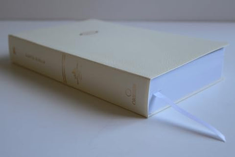 Image of Biblia RVR 1960 para Regalos y Premios Blanca Símil Piel
