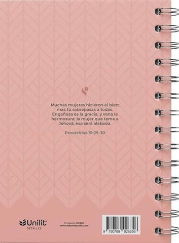 Image of Libretas Reflexiones Oraciones y Enseñanzas Rosa