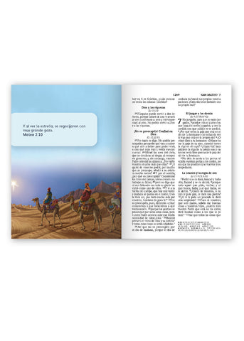 Image of Biblia RVR 2020 para Niños Azul Vinilo con Cierre