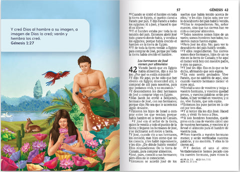 Image of Biblia RVR 1960 Compacta para Niñas Princesa Vinilo con Cierre