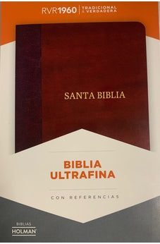 Image of Biblia RVR 1960 Ultrafina Duotono Marrón