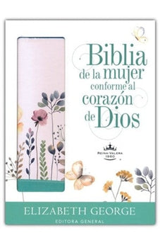Image of Biblia RVR 1960 de la Mujer Conforme al Corazón de Dios Piel Imitación Jardín