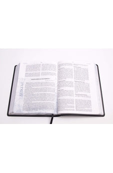 Image of Biblia RVR 1960 de Estudio de Apologetica Negro Símil Piel