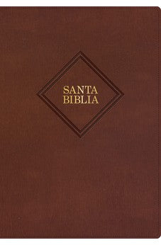Image of Biblia RVR 1960 Súper Gigante Márron Piel
