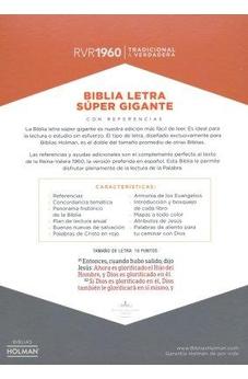 Image of Biblia RVR 1960 Letra Súper Gigante Marrón Símil Piel con Solapa e Imán