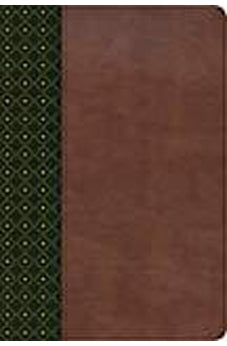 Image of Biblia RVR 1960 de Estudio Scofield Verde Bosque Café Símil Piel