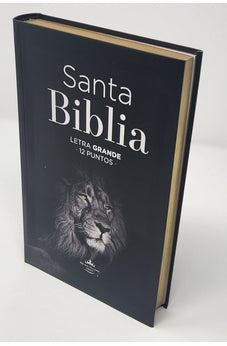Image of Biblia RVR 1960 Letra Grande Tamaño Manual Tapa Flex León