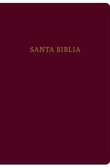 Image of Biblia RVR 1960 Letra Súper Gigante Borgoña Símil Piel