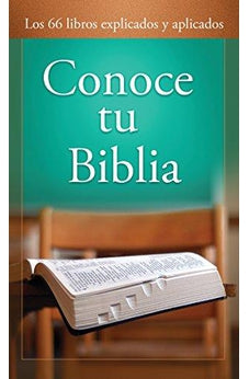 Image of Conoce Tu Biblia