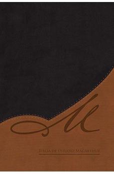 Image of Biblia RVR 1960 de Estudio MacArthur Piel con Índice