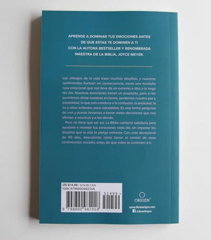 Image of Maneja Tus Emociones - Devocional de 90 Días