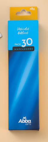 Image of Pack 30 marcadores de libro en caja de cartón. Yo soy la luz del mundo