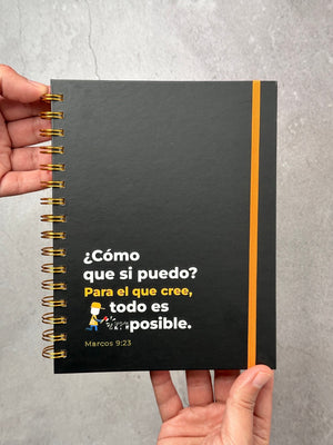 Libreta de Anillas con Elásico Para el que Cree