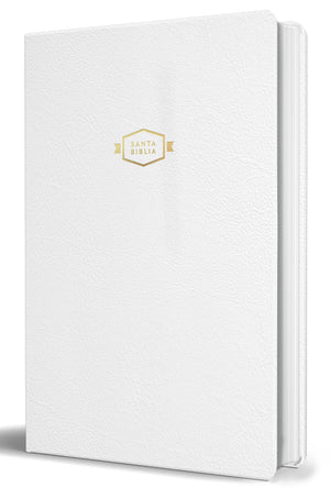 Biblia RVR 1960 para Regalos y Premios Blanca Símil Piel