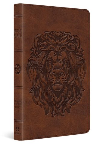 Image of ESV THINLINE BIBLE (TRUTONE, BROWN, ROYAL LION)