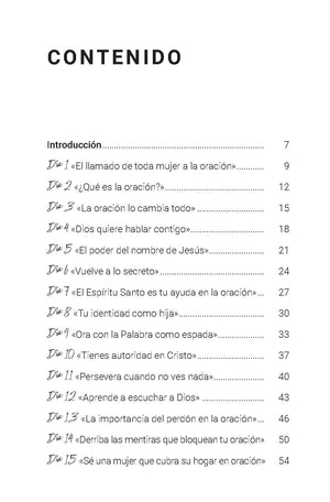 Llamadas a la Oración
