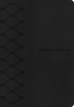 Biblia NTV Letra Grande Tamaño Manual con Filament Símil Piel Negro Índice Letra Roja