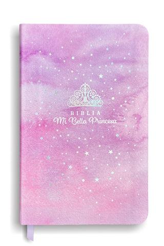 Image of Biblia NTV Mi Bella Princesa Símil Piel Violeta Brillante