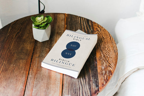 Image of BIBLIA BILINGUE NVI NIV TAPA RUSTICA