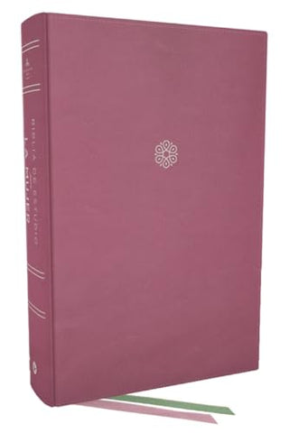 Image of Biblia RVR 1960 de Estudio para la Mujer  Piel Orquídea Con índice Interior a Color Comfort Print