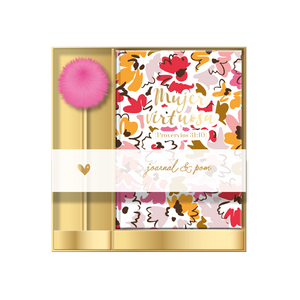 Pack Diario y Boligrafo Pom Pom: Mujer Virtuosa