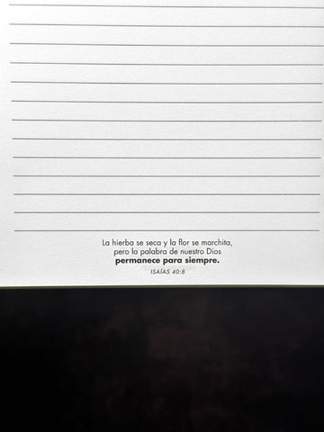 Image of Libreta de Anillas con Elásico Confía en el  Señor