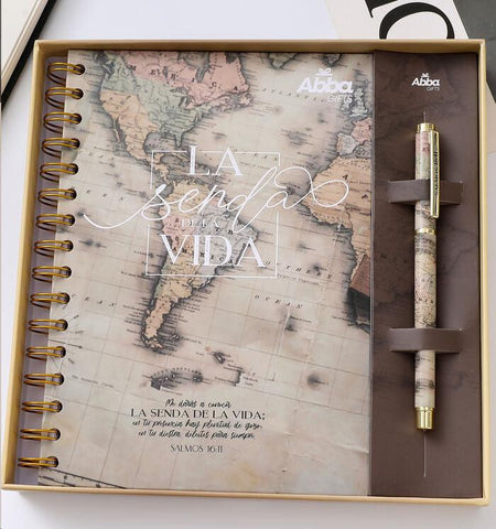 Image of Pack Libreta y Bolígrafo: La Senda de la Vida