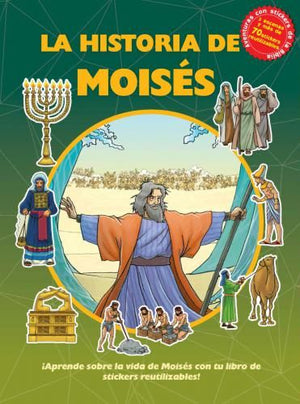 La Historia De Moises Sticker Reusable
