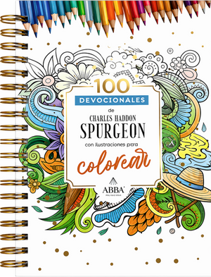 100 DEVOCIONALES PARA COLOREAR: CHARLES HADDON SPURGEON