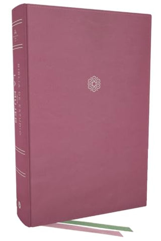 Image of Biblia RVR 1960 de Estudio para la Mujer  Piel Orquídea Interior a Color Comfort Print