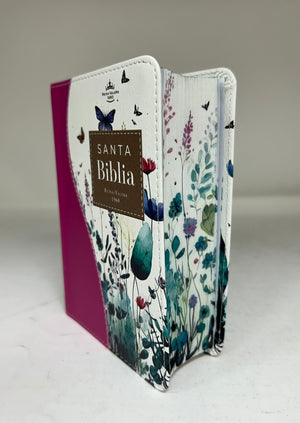 Biblia RVR 1960 Bolsillo Lila Símil Piel