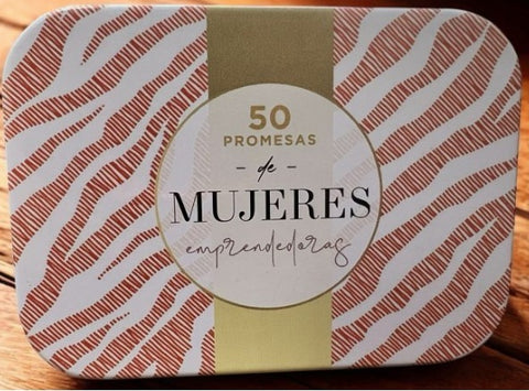 Image of 50 PROMESAS METALICAS MUJERES EMP