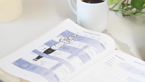 Biblia  NBLA para el Estudio Inductivo Interior a dos colores Piel Gris Comfort Print