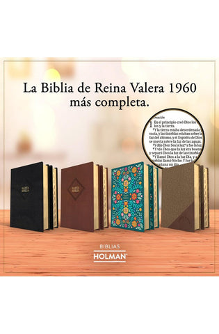 Image of Biblia RVR 1960 Tamaño Manual Símil Piel Café con Índice