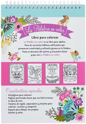 Libro para Colorear La Palabra en Color