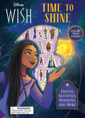 DISNEY WISH: TIME TO SHINE (PUFFY STICKERS)