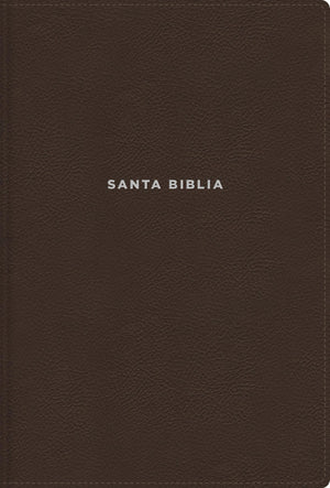 Biblia NVI de Estudio Letra Grande Café Símil Piel con Índice