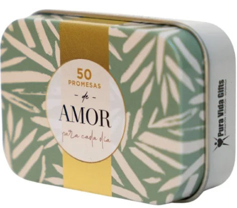 Image of 50 PROMESAS METALICAS AMOR