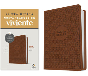 Biblia NTV Valor Prémium con Filament Símil Piel Café